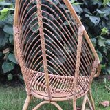 Rattan armchair