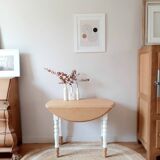 Round table with flaps restyled