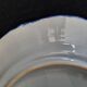 Old flat plate faience hb quimper hand-painted floral decoration