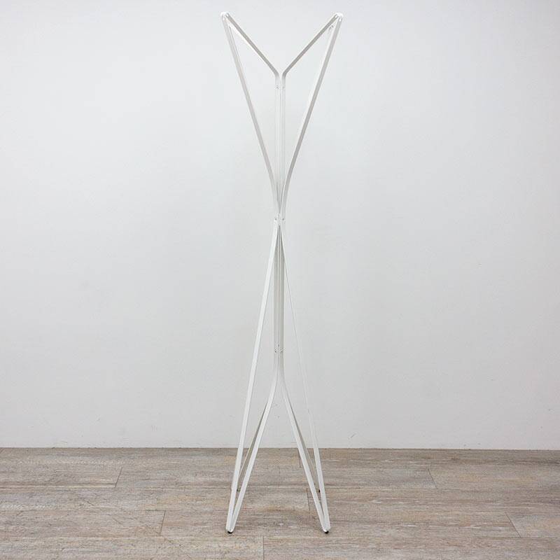 Aster white metal coat rack by Zanotta