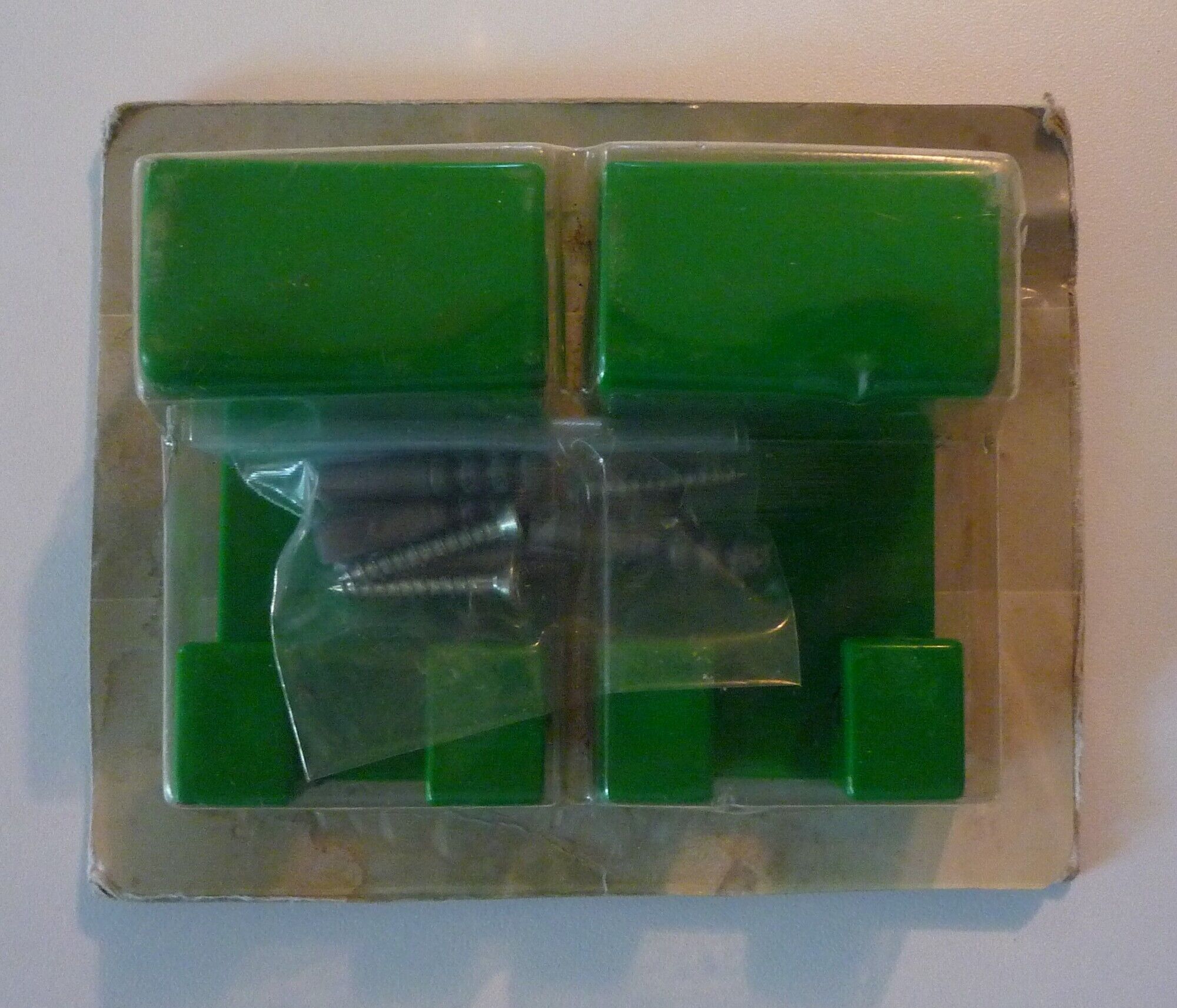 Paire de patères verte, design Olaf von Bohr 70