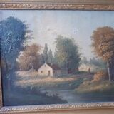 Table countryside landscape