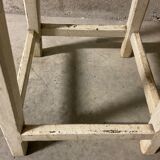 Wooden workshop stool
