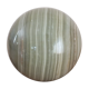 Boule ou sphère minérale décorative verte en marbre n°10