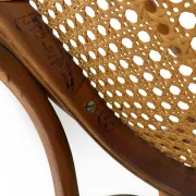 Vintage Bentwood Rocking Chair in the Thonet Tradition, by FMG, 1940s/