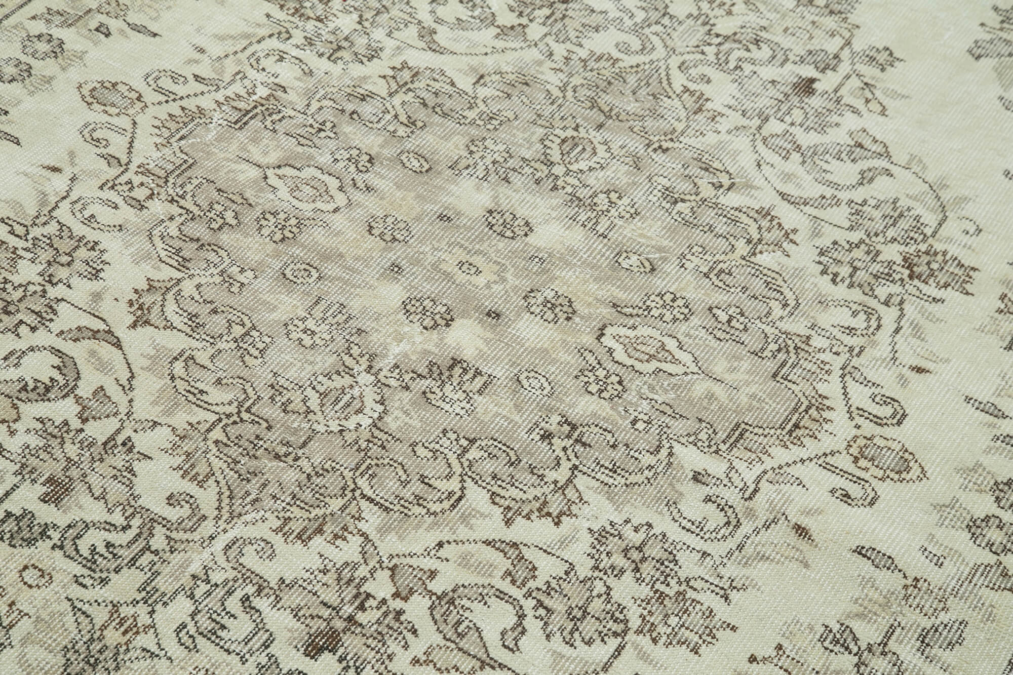 Handwoven Rustic Anatolian Beige Rug 171 cm x 270 cm - 36616