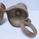 Pair of vintage “heart” sandstone candlesticks