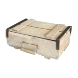 Old wooden box