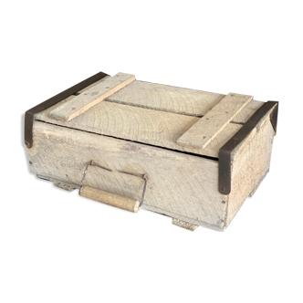 Old wooden box