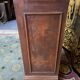 Solid oak bar chest cabinet