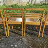 Série de 6 chaises René Gabriel