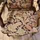 Louis XV style walnut armchair