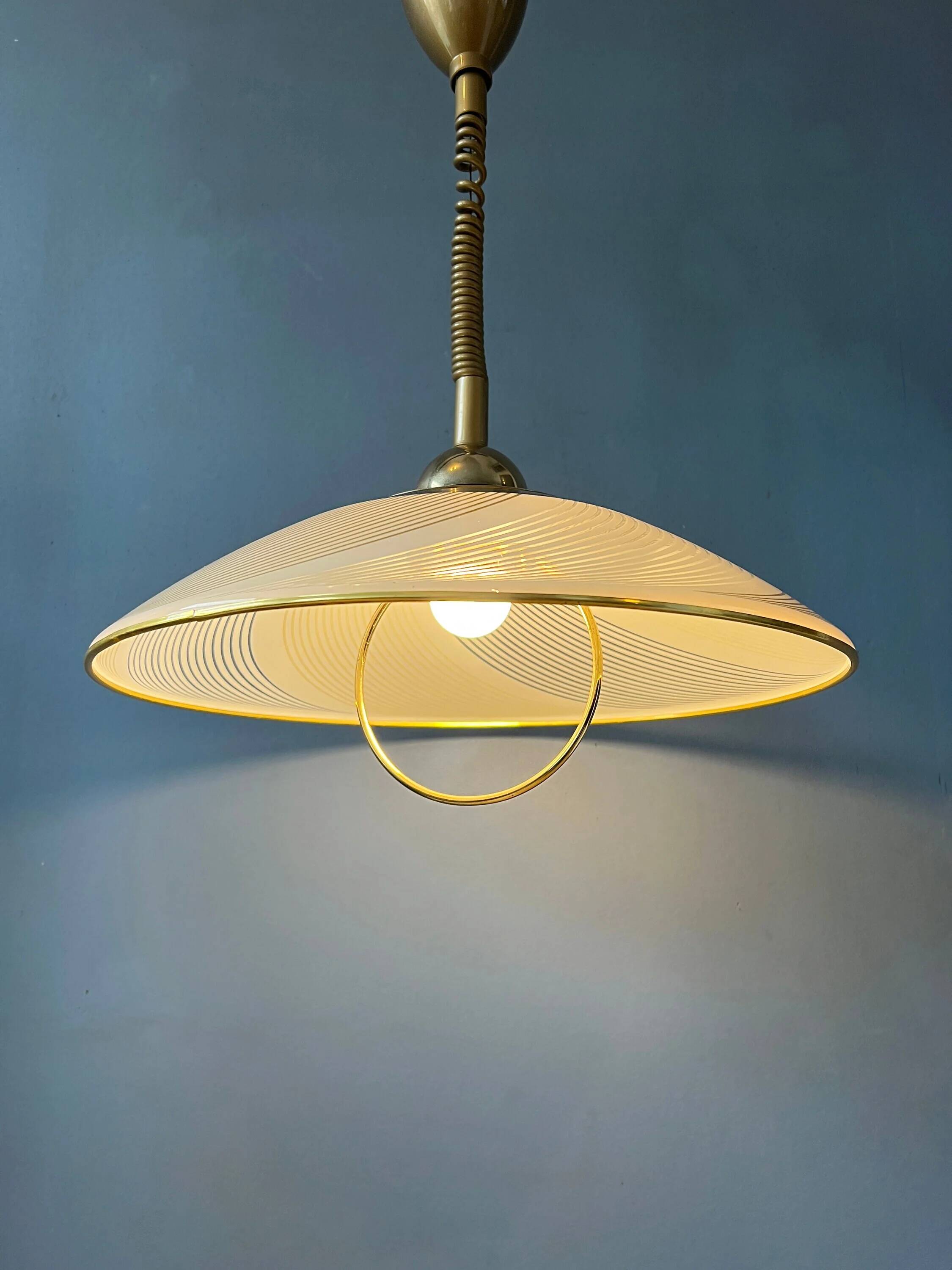 Vintage Mid-Century Hollywood Regency Suspension