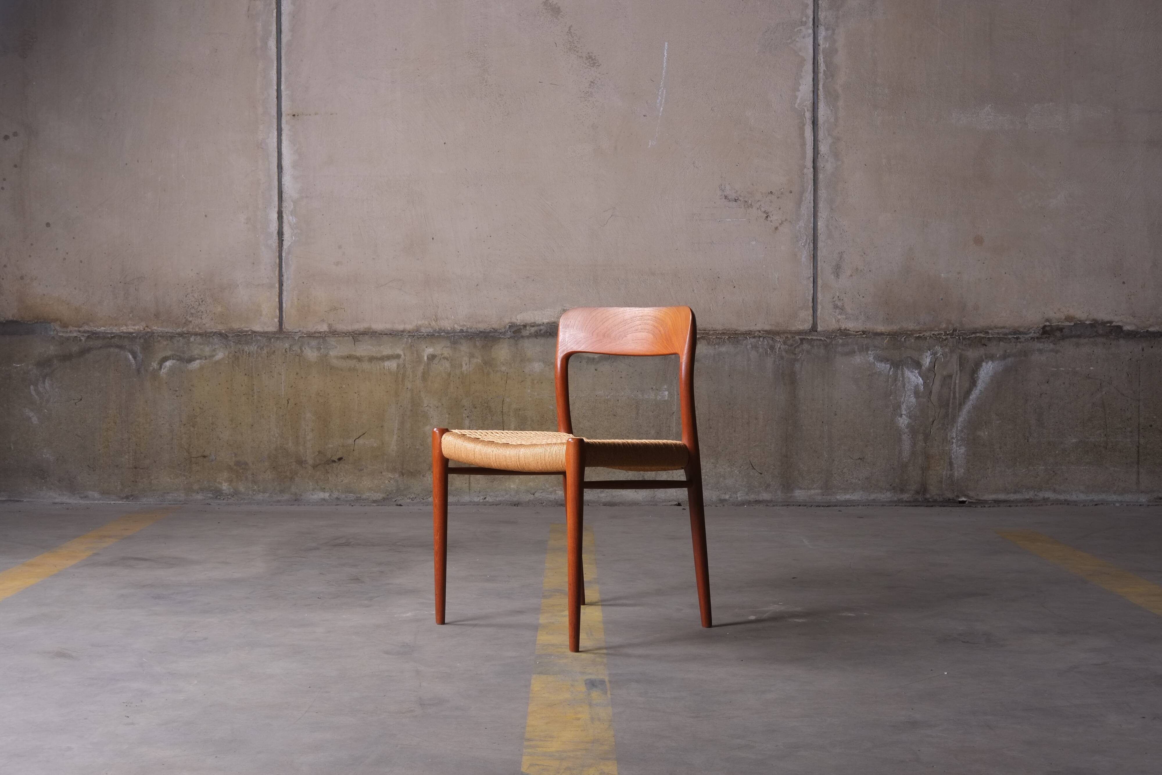 Niels O. Møller model 75 dining chair