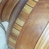 Wooden lamp base