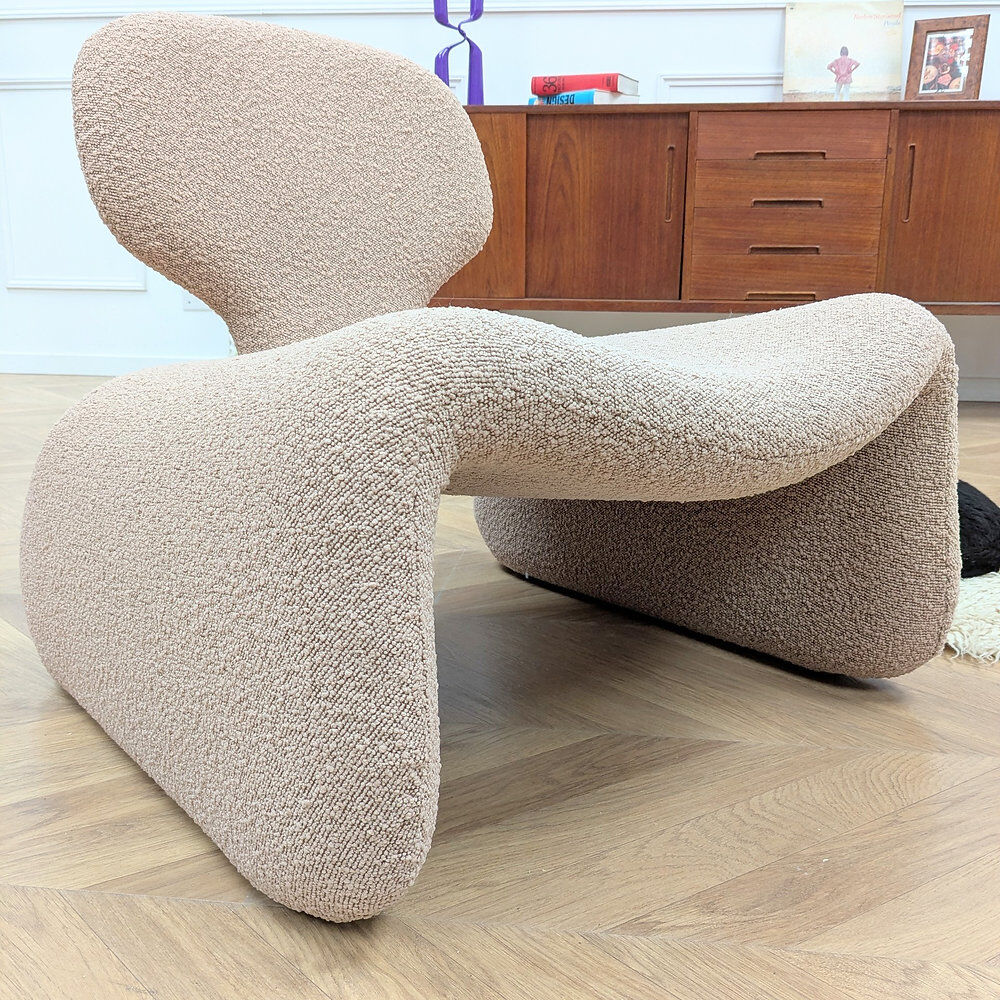 Djinn armchair by Olivier Mourgue reupholstered