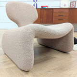 Djinn armchair by Olivier Mourgue reupholstered