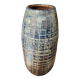 Vase céramique bleu