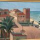 Original Swedish Oil on Canvas – “Motif from Italy” by K. Berthel – Signed – Dated 1949 – Vintage & Framed – 73 × 61 cm (28.7" × 24")