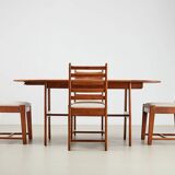 Rare Dining Set by Bas van Pelt for My Home Netherlands 1940s