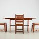 Rare Dining Set by Bas van Pelt for My Home Netherlands 1940s