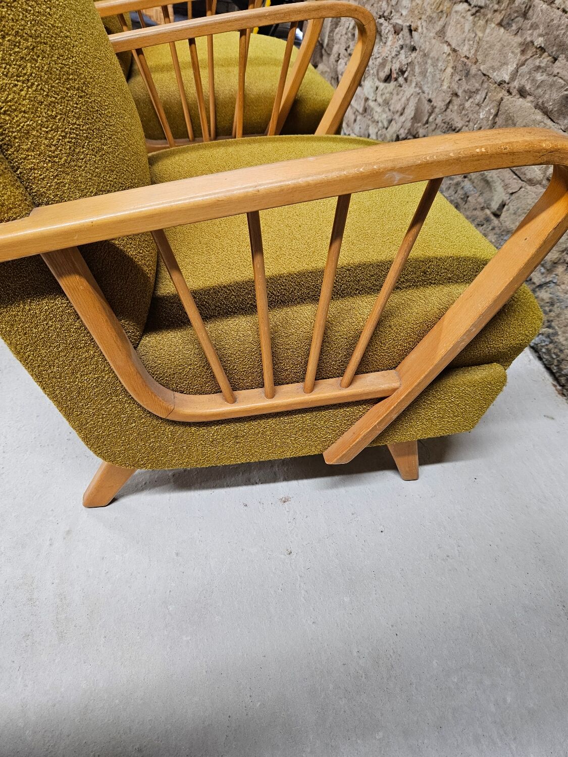 Pair of vintage armchairs 1960