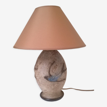 Vintage stoneware lamp Armogrès -Belgium