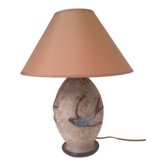 Vintage stoneware lamp Armogrès -Belgium