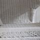Wicker and woven rattan canapé-bench – Early 20th century