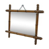 Miroir façon bambou 57x41cm