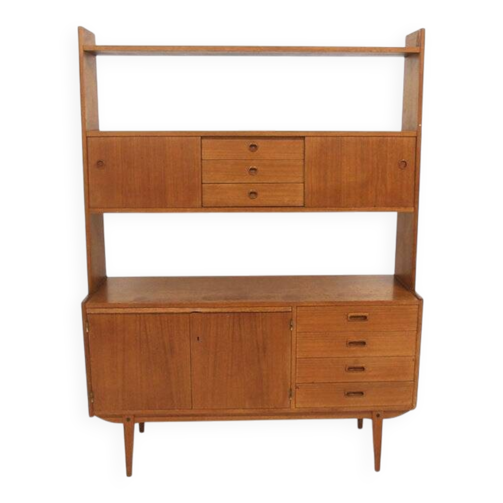 Secrétaire scandinave en teck, Suède, 1960