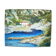 Oil on canvas by Patrice Skrabal Calanque de Morgiou
