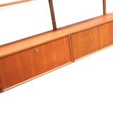 Large vintage wall system designed by Poul Cadovius for Cado Denmark.