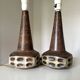 Table lamps, Marianne Starck, Michael Andersen, Denmark, 1970s, set of 2