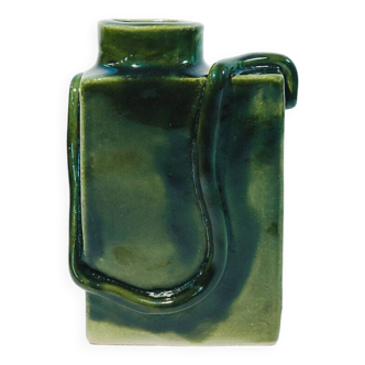 Chthonia - Small Emerald ceramic vase