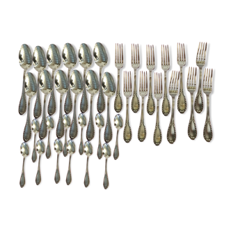 Silver metal covers Ravinet Denfert