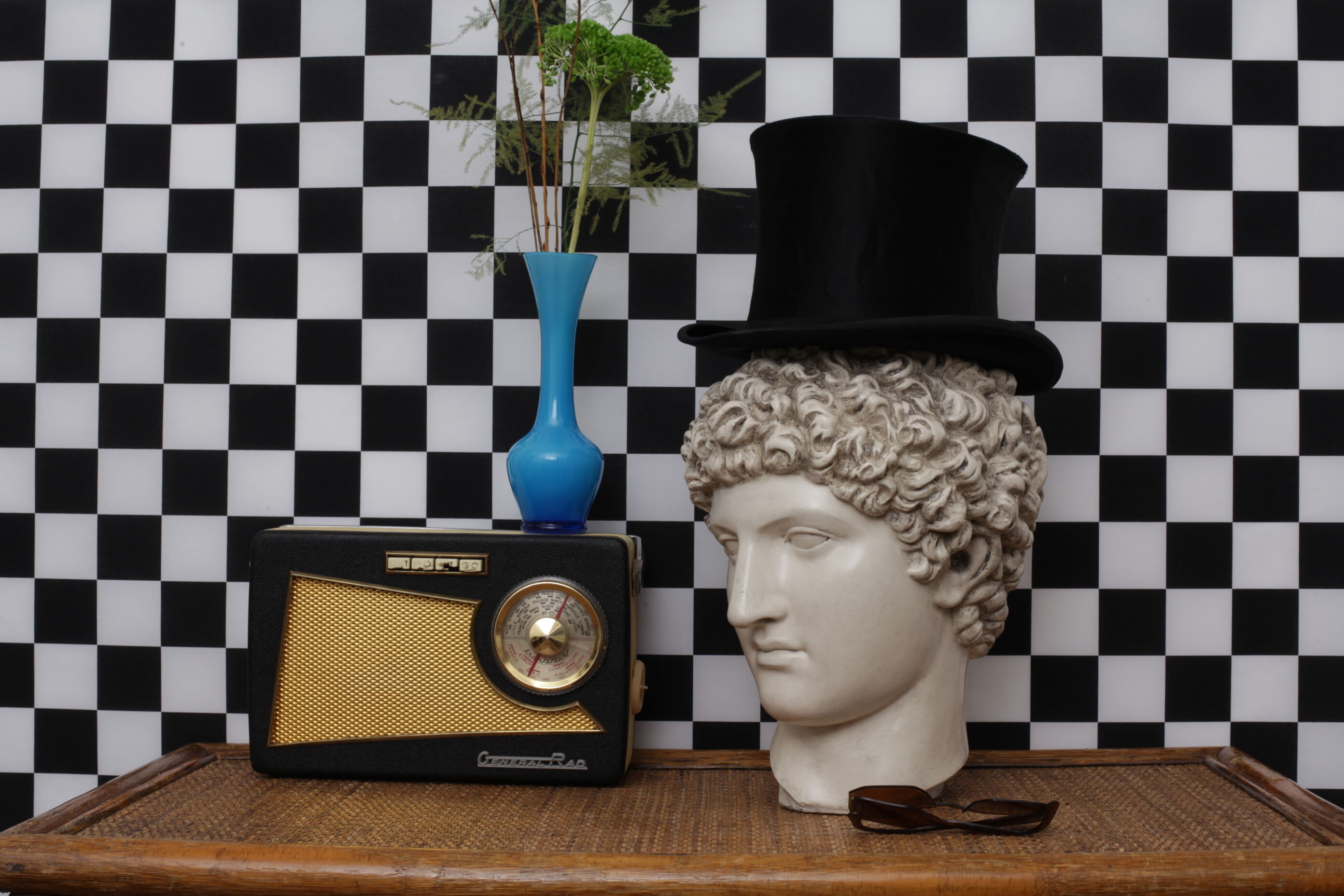 Greek head in waxed ivory plaster