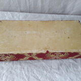 Antique fabric glove box