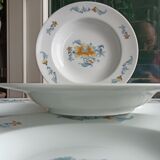 5 hollow plates in Limoges porcelain by Bernardaud - Lhasa Soap