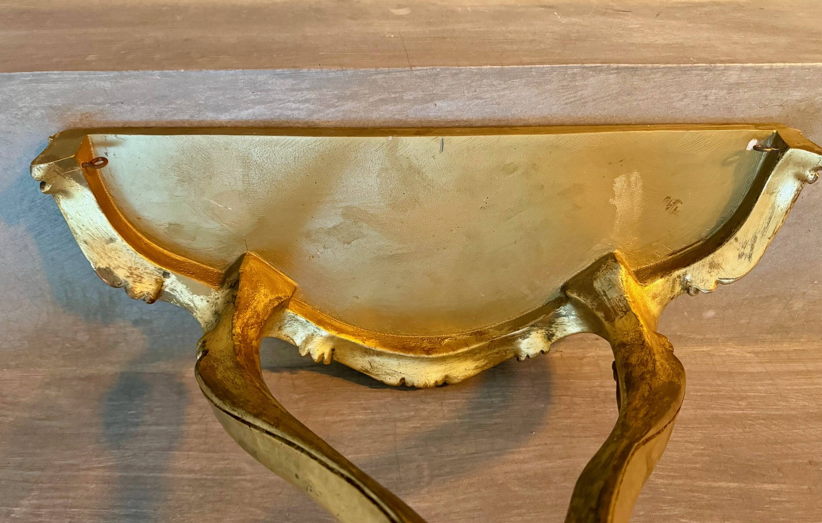 Wall console 58x25x45