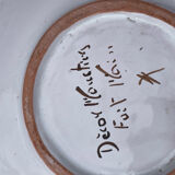 Moustiers plate