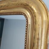 Old gilded mirror Louis-Philippe