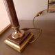 80's tortoiseshell palm tree lamp