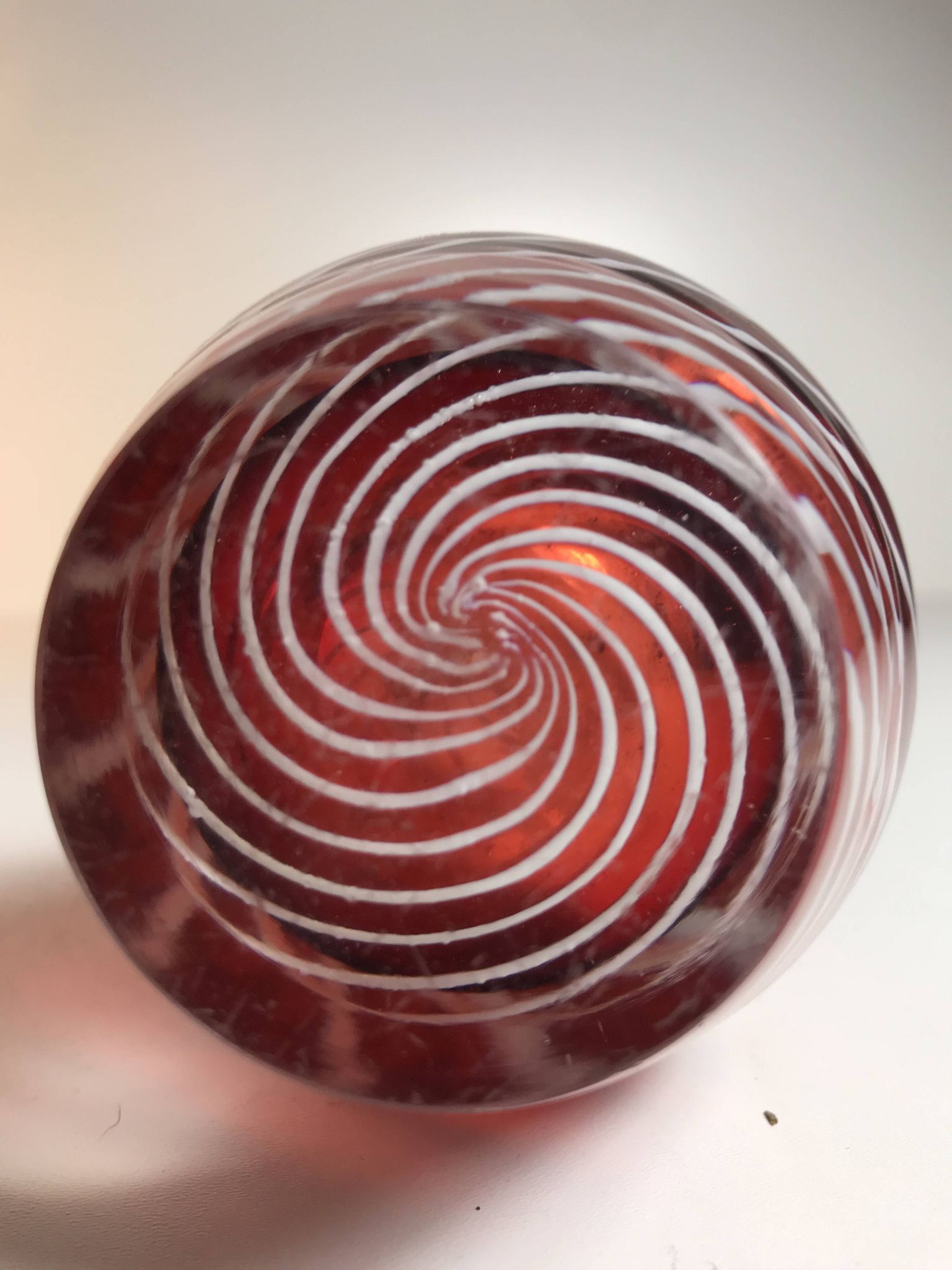 Murano Glass Vase Italy, The '70s