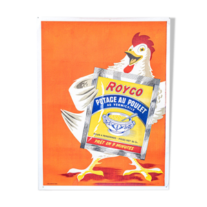 ancienne affiche Potages