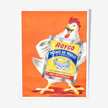 Former Royco Soups Poster