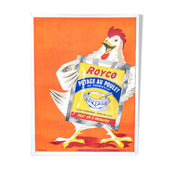 Former Royco Soups Poster