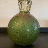 Vintage Murano vase in bubble-blown glass paste