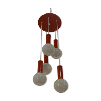 Mid-Century Chandelier by Pokrok Zilina, 1970s