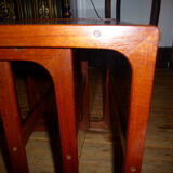 BR Gelsted Scandinavian teak nesting table BR Gelsted Denmark